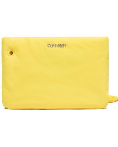 Crossbody táska Calvin Klein sárga