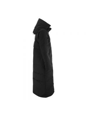 Abrigo con capucha Canada Goose negro