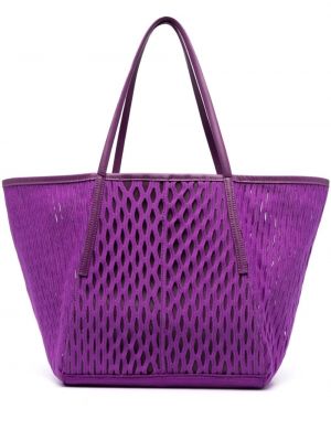 Nakupovalna torba z mrežo Dorothee Schumacher vijolična