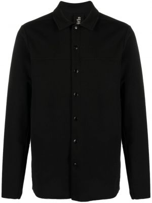 Bavlnená košeľa Thom Krom čierna