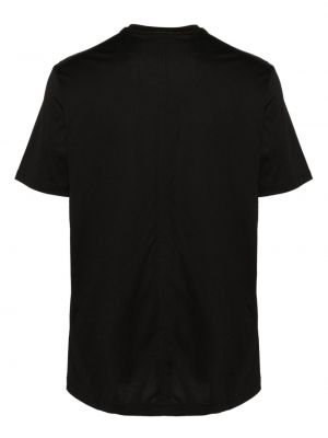 Kokvilnas t-krekls ar apaļu kakla izgriezumu Costumein melns