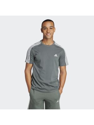 Camiseta de tela jersey Adidas gris