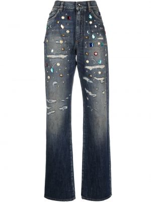 Straight leg-jeans Dolce & Gabbana blå