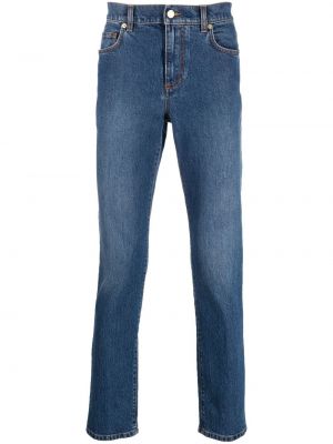 Slim fit skinny jeans Moschino blau