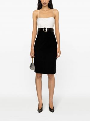Pouzdrová sukně Saint Laurent Pre-owned černé