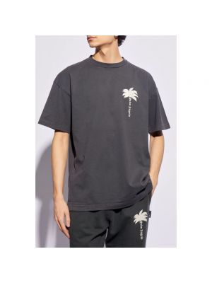Camiseta de algodón con estampado Palm Angels