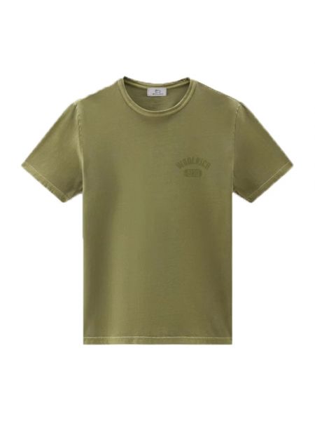 T-shirt Woolrich grün