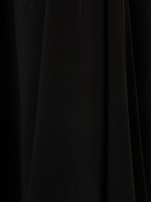 Sukienka długa z wiskozy z dżerseju Giuseppe Di Morabito brązowa