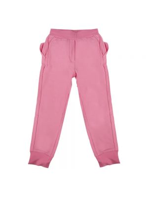 Spodnie sportowe Monnalisa różowe