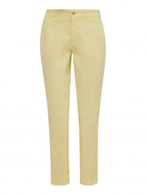 Pantalon chino Comma Casual Identity jaune