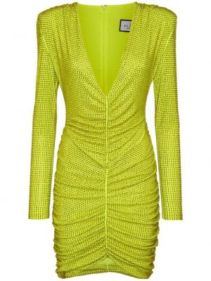 Sukienka mini Philipp Plein żółta