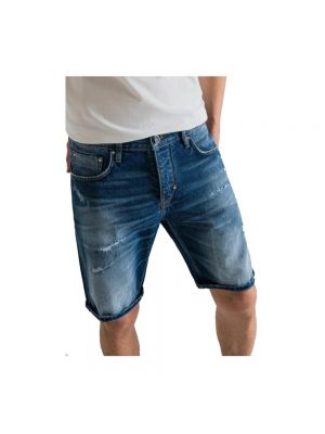 Szorty jeansowe Antony Morato niebieskie