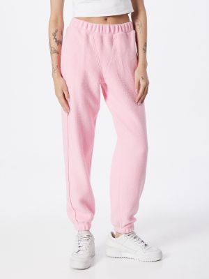 Hlače bootcut Adidas Originals ružičasta