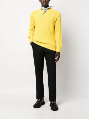 Sweter chunky Manuel Ritz żółty