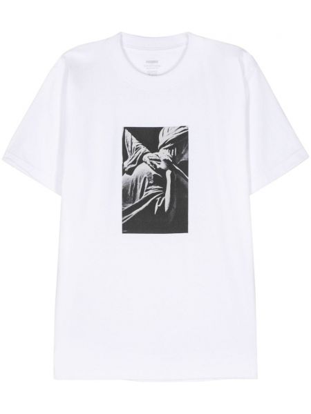 T-shirt en coton Pleasures blanc