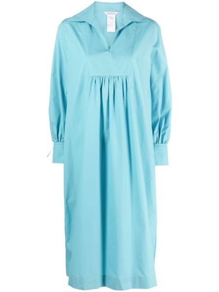 Robe mi-longue Max Mara bleu