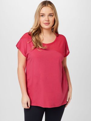 Тениска Esprit Curves червено
