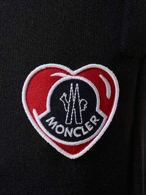 Nohavice Moncler čierna