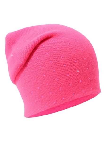 Кашемировая шапка William Sharp розовая