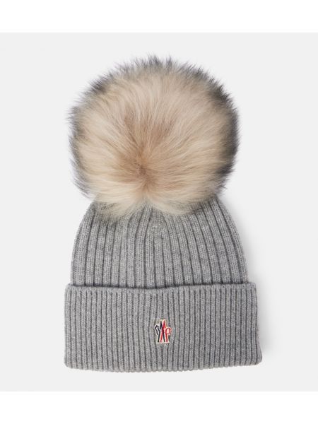 Cashmere lue Moncler grå