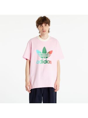 Tričko s krátkými rukávy Adidas Originals růžové