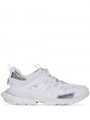 Sneakerși reflectorizante Balenciaga Track alb
