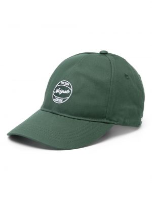 Памучна шапка с козирки Axel Arigato зелено