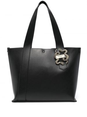 Nákupná taška Just Cavalli čierna
