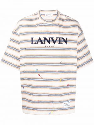 Brodert t-skjorte Lanvin