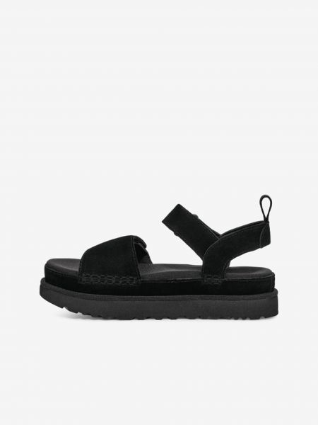 Semišové sandále Ugg čierna