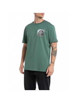 T-shirt Replay grün