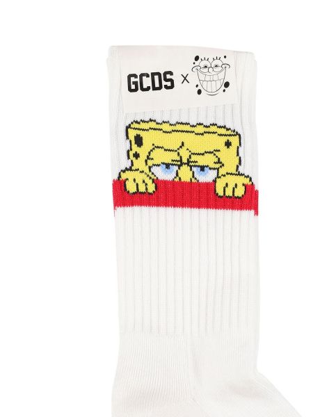 Ponožky Gcds bílé