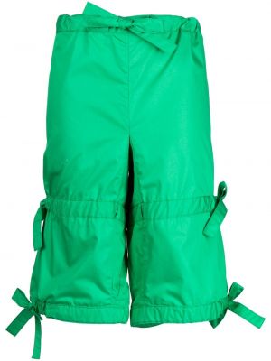 Kratke hlače z zvezdico Walter Van Beirendonck zelena