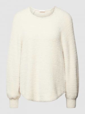 Dzianinowy sweter Rich & Royal biały