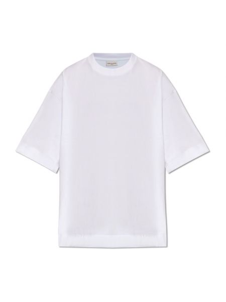 Koszulka bawełniana Dries Van Noten biała