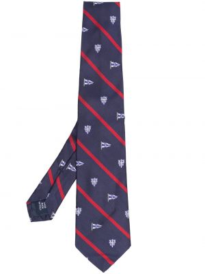 Cravatta a righe Polo Ralph Lauren blu