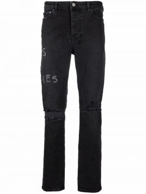 Slank stretch jeans Ksubi svart