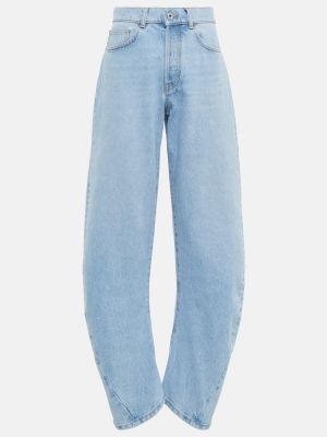 High waist straight jeans Off-white