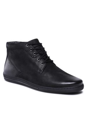 Kotníkové boty Cesare Cave černé