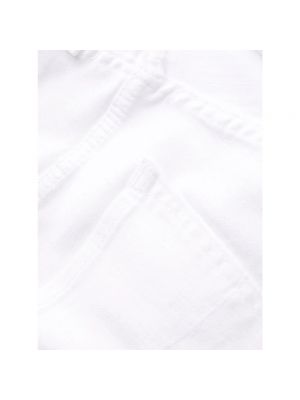 Pantalones de algodón lyocell Jacob Cohen blanco
