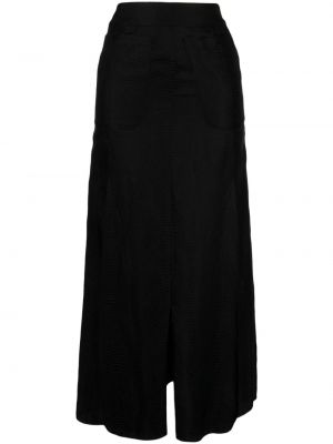 Černé midi sukně Muller Of Yoshiokubo