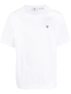 Памучна тениска Rossignol бяло