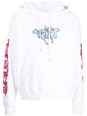 Hoodie Off-white vit