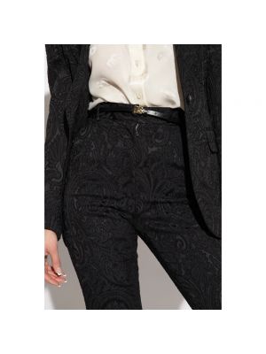 Cintura di pelle Dolce & Gabbana nero