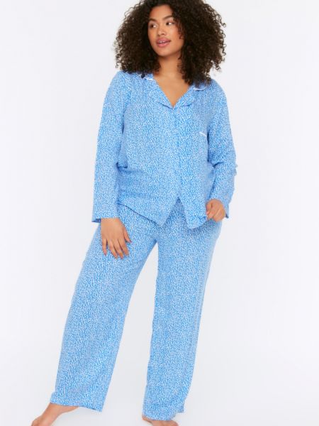 Pletené pyžamo s potiskem s kapsami Trendyol