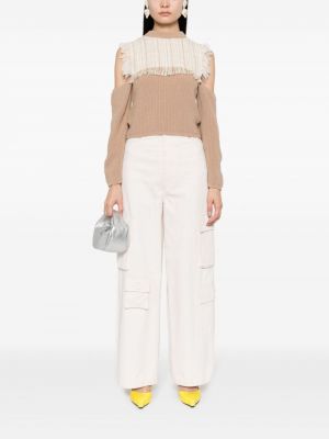 Woll pullover Msgm beige