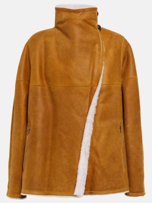 Замшевая куртка Isabel Marant, коричневая