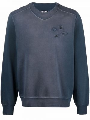 Sweatshirt Diesel blå