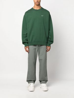 Bluza bawełniana Nike zielona