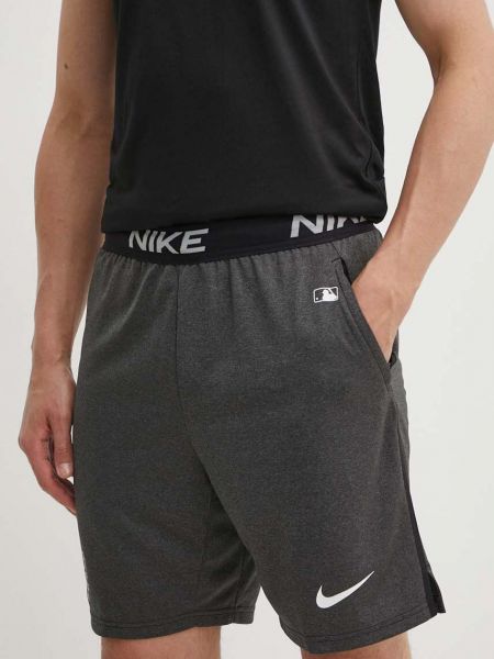 Hlače Nike siva
